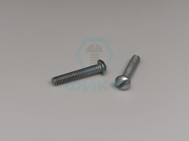 Винт ГОСТ 17473-80 М3х18 сталь цинк белый П/Р исп.1
