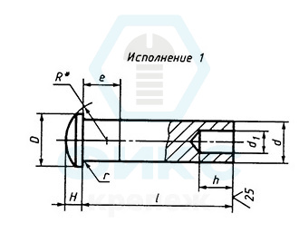 Заклепка ГОСТ 12641-80 2,5х5 алюминий