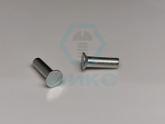 Заклепка ГОСТ 10300-80 2,5х10 сталь цинк белый